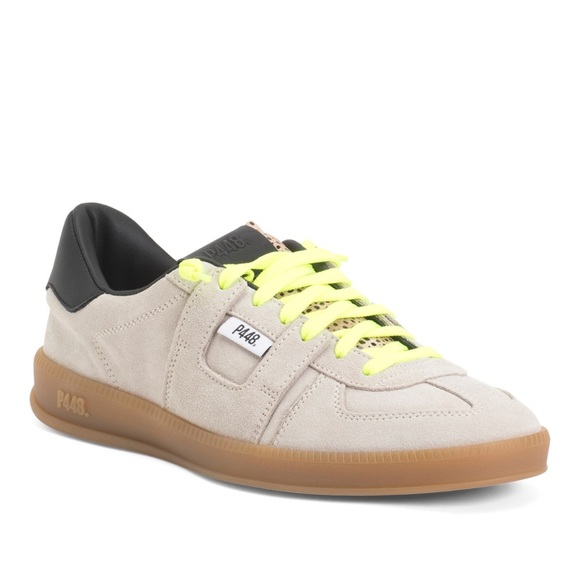 P448 Other - P448 Suede Monza Lace Up Sneakers